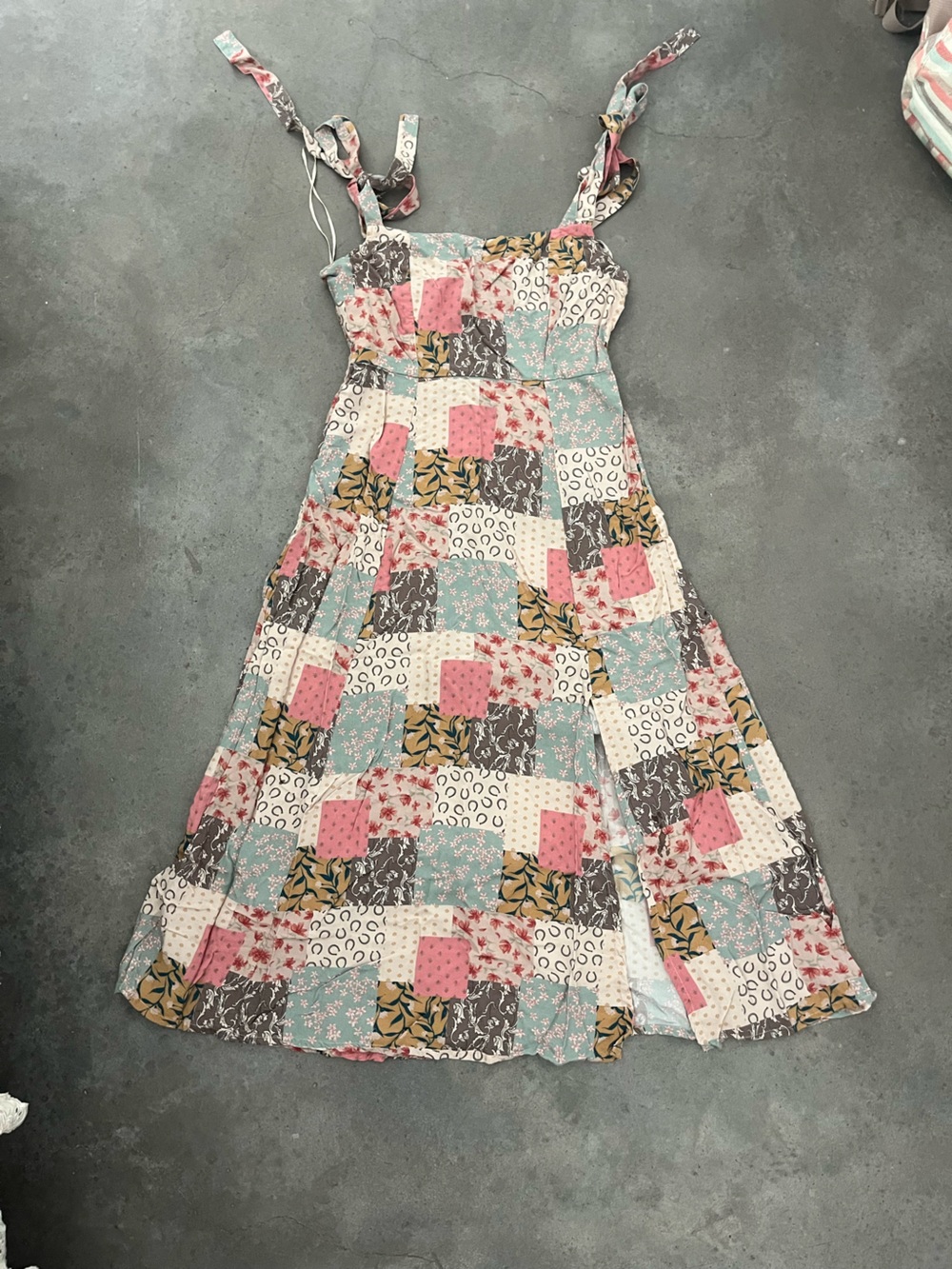 Patchwork Print Rock & Rock Dress